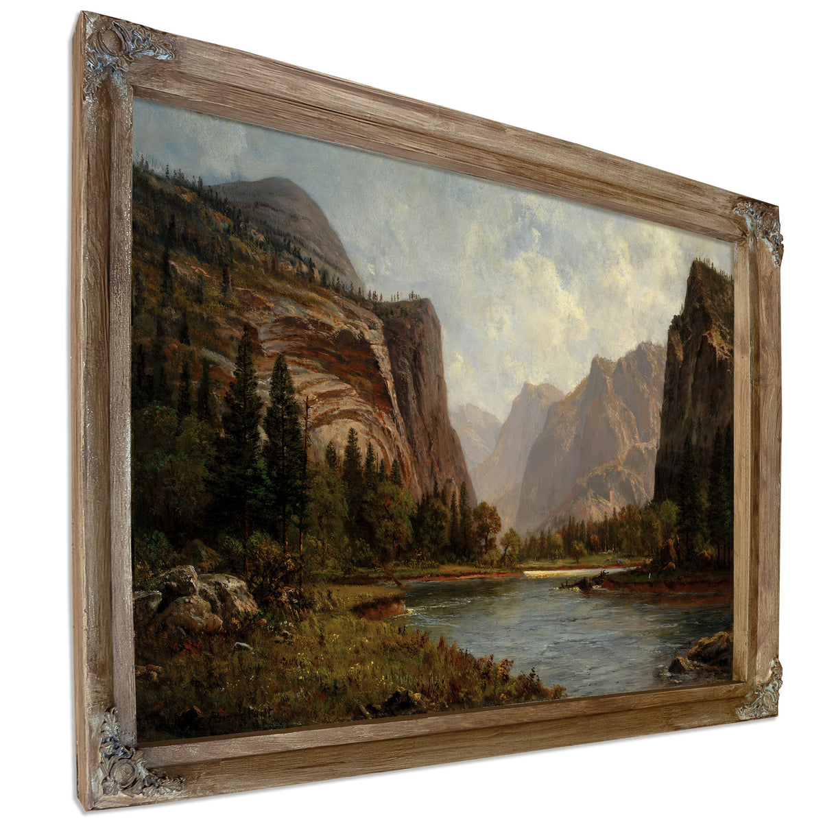 Gates the Yosemite Ca 1882 By Albert Bierstadt