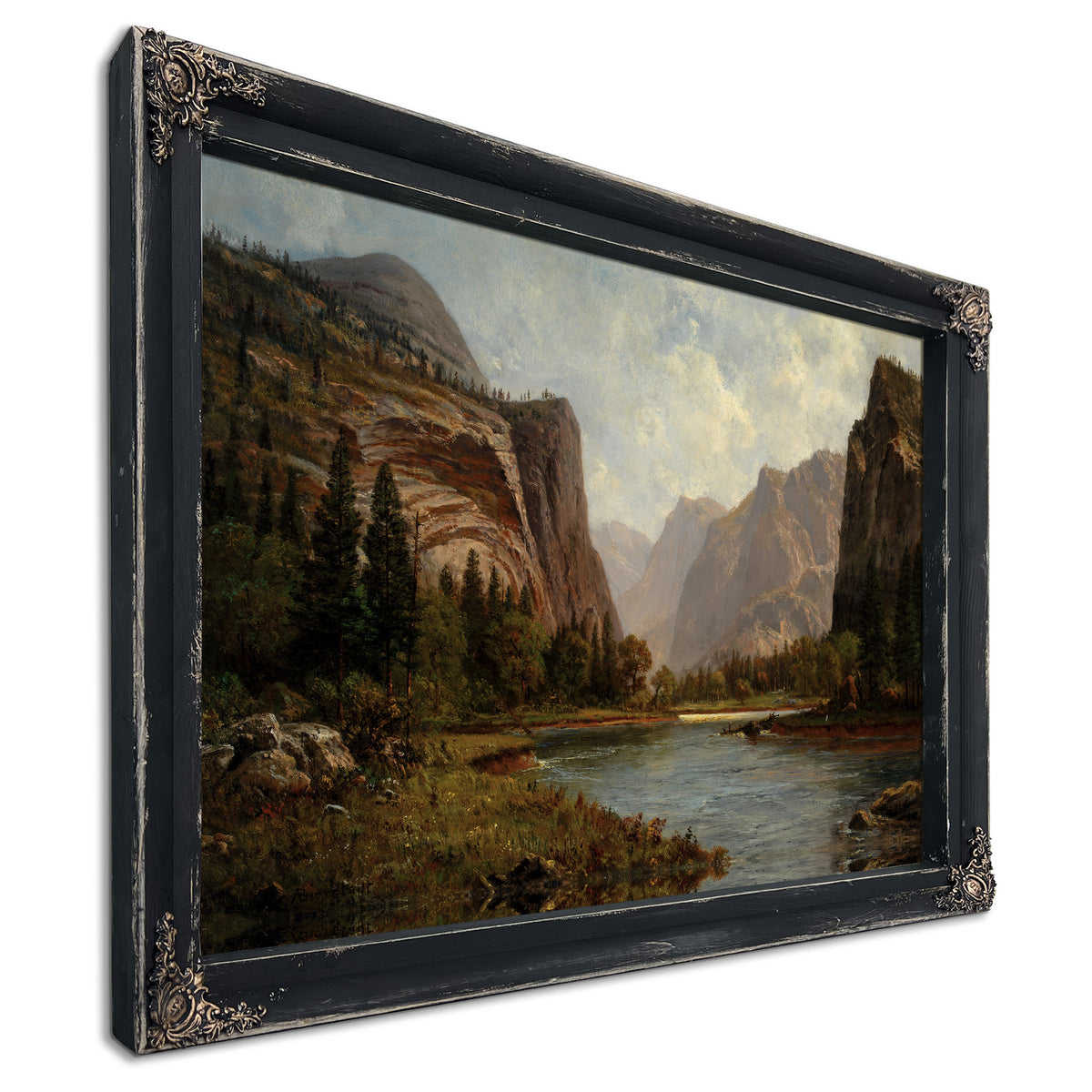 Gates the Yosemite Ca 1882 By Albert Bierstadt