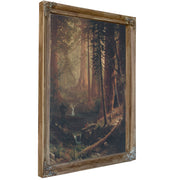 Giant Redwood Trees California 1874 By Albert Bierstadt