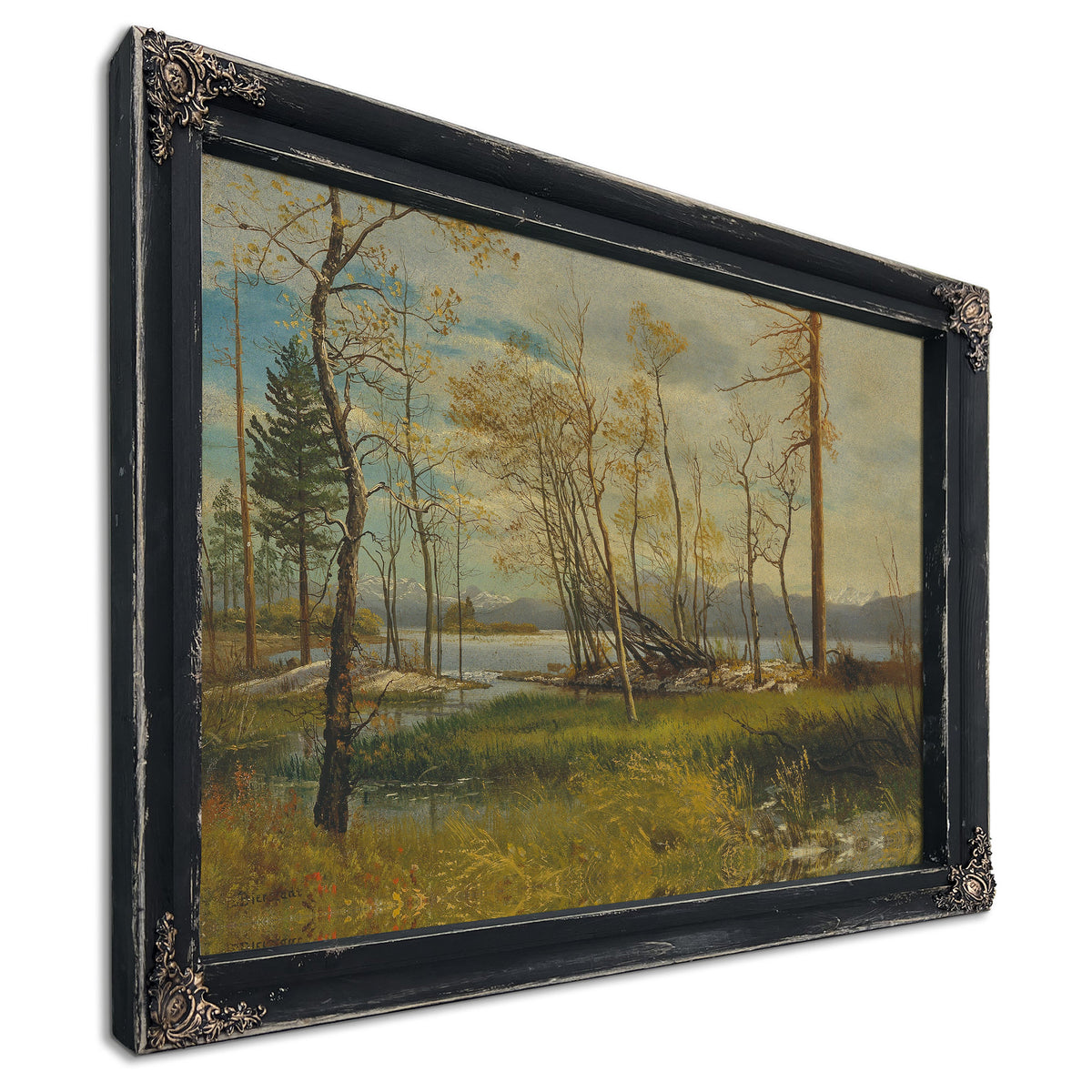 Lake Tahoe 1872 By Albert Bierstadt