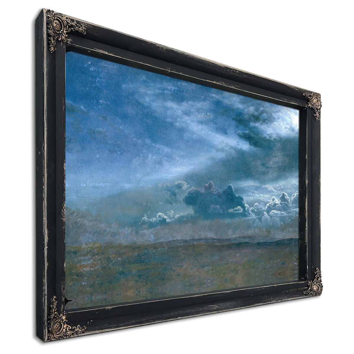 Landscape Stormy Clouds 19th Century By Albert Bierstadt