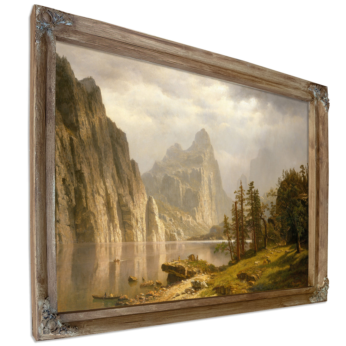 Merced River Yosemite Valley 1866 By Albert Bierstadt