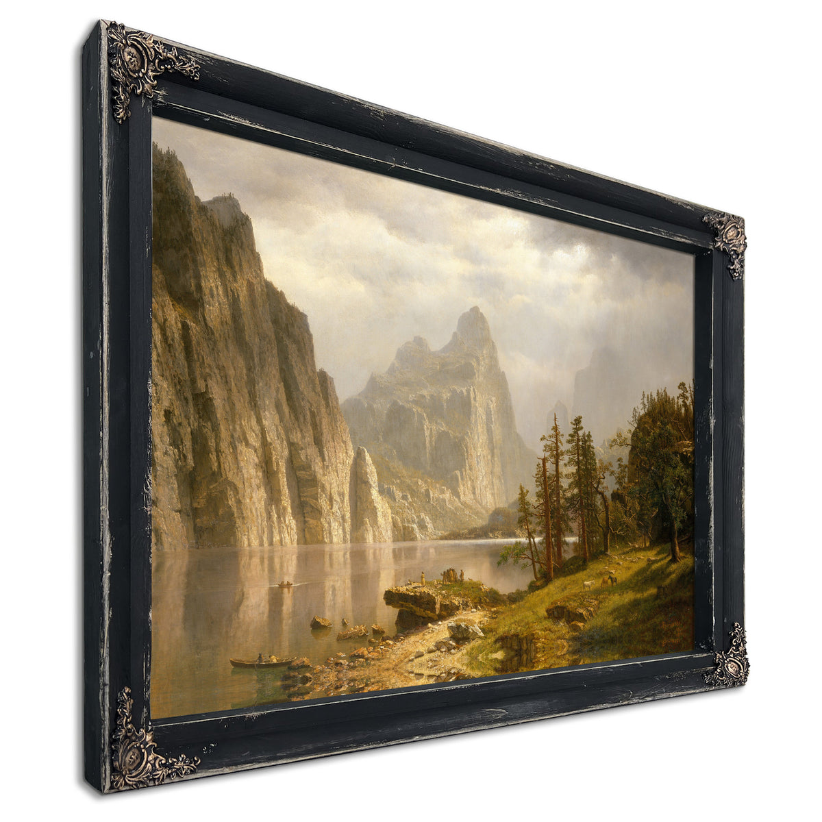 Merced River Yosemite Valley 1866 By Albert Bierstadt
