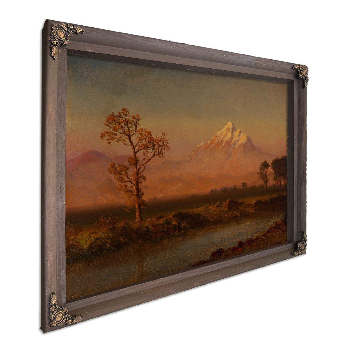 Mount Hood Circa 188 By Albert Bierstadt
