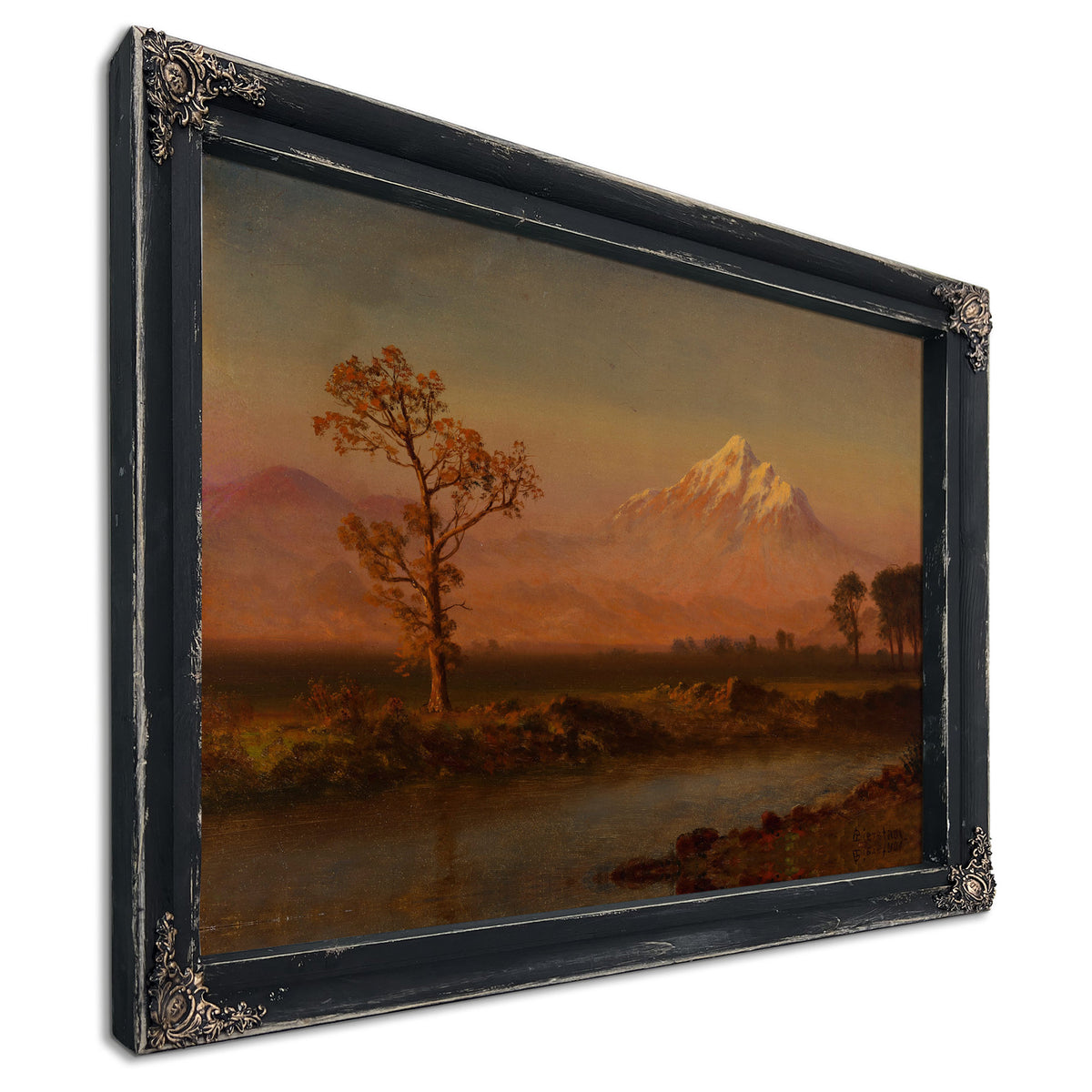 Mount Hood Circa 188 By Albert Bierstadt