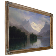 Mountain Scene 188090 By Albert Bierstadt