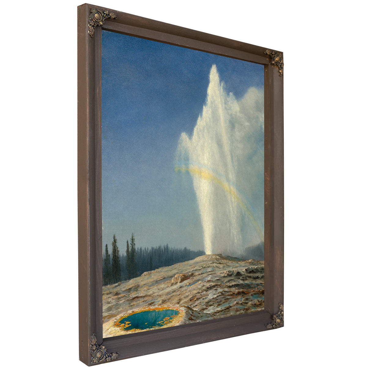 Old Faithful By Albert Bierstadt