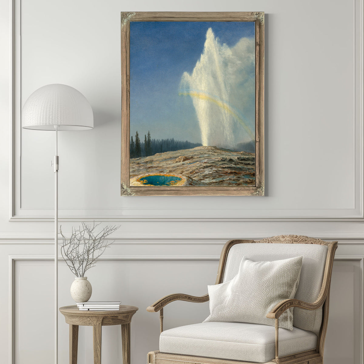 Old Faithful By Albert Bierstadt