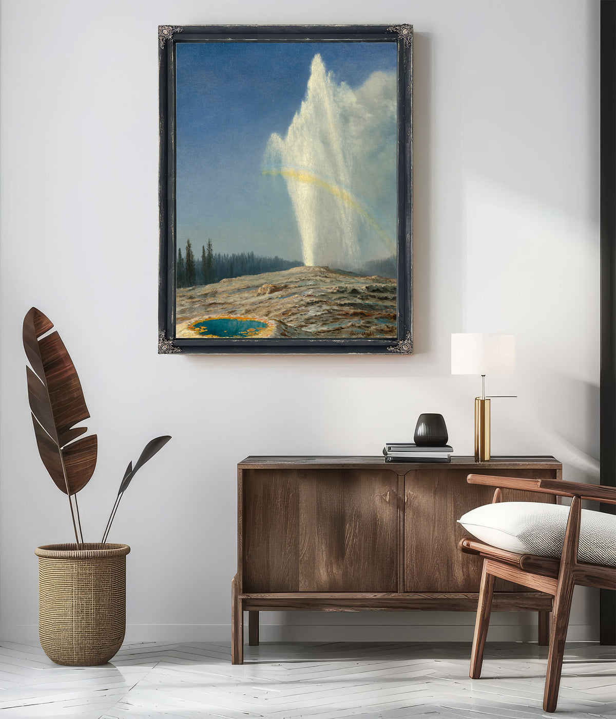 Old Faithful By Albert Bierstadt