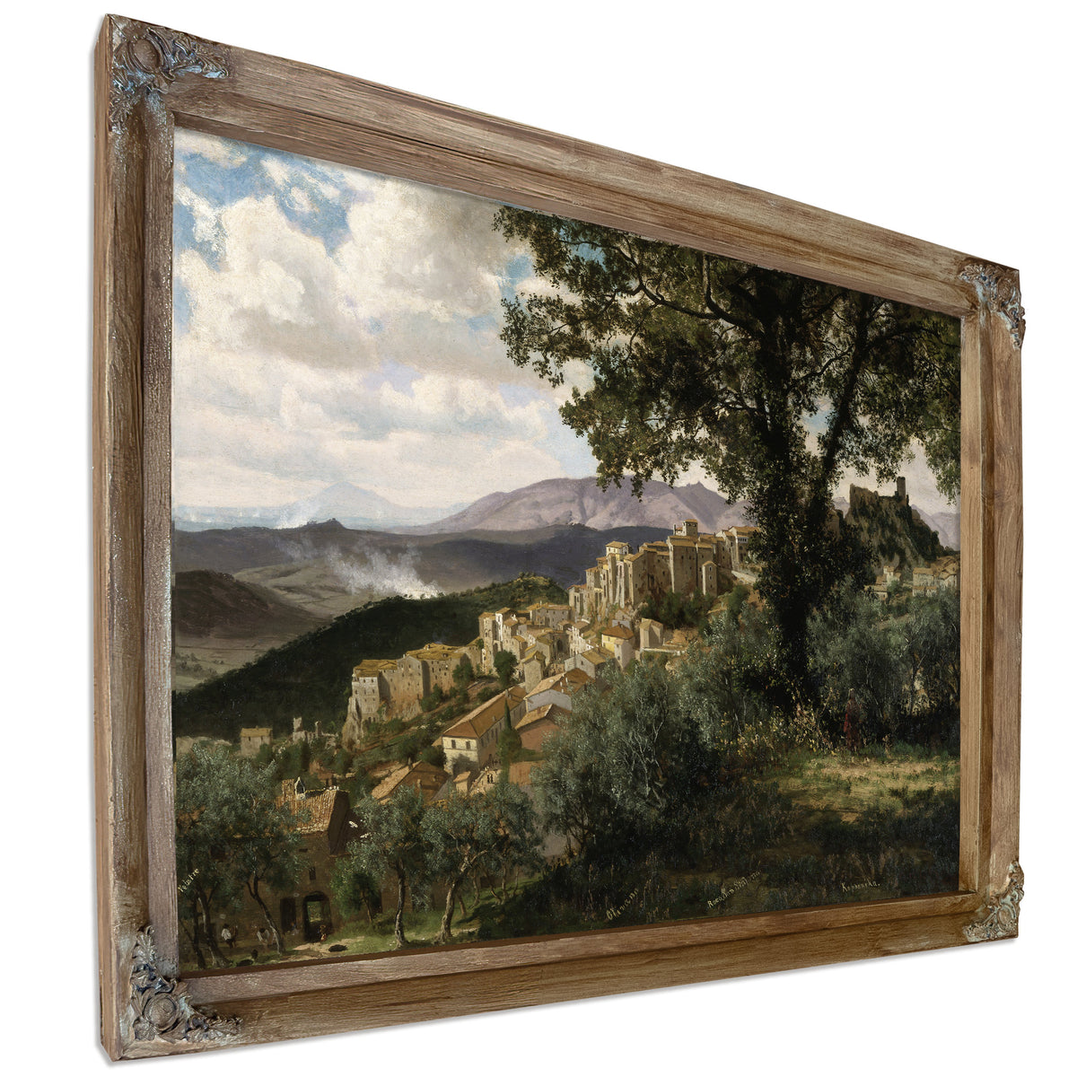Olevano 185657 By Albert Bierstadt