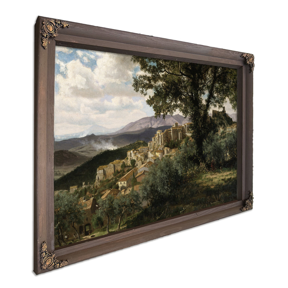 Olevano 185657 By Albert Bierstadt