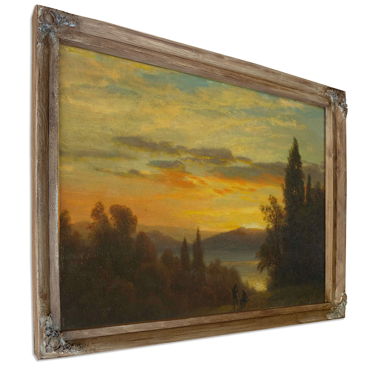 On Hudson River Near Irvington 1866 By Albert Bierstadt