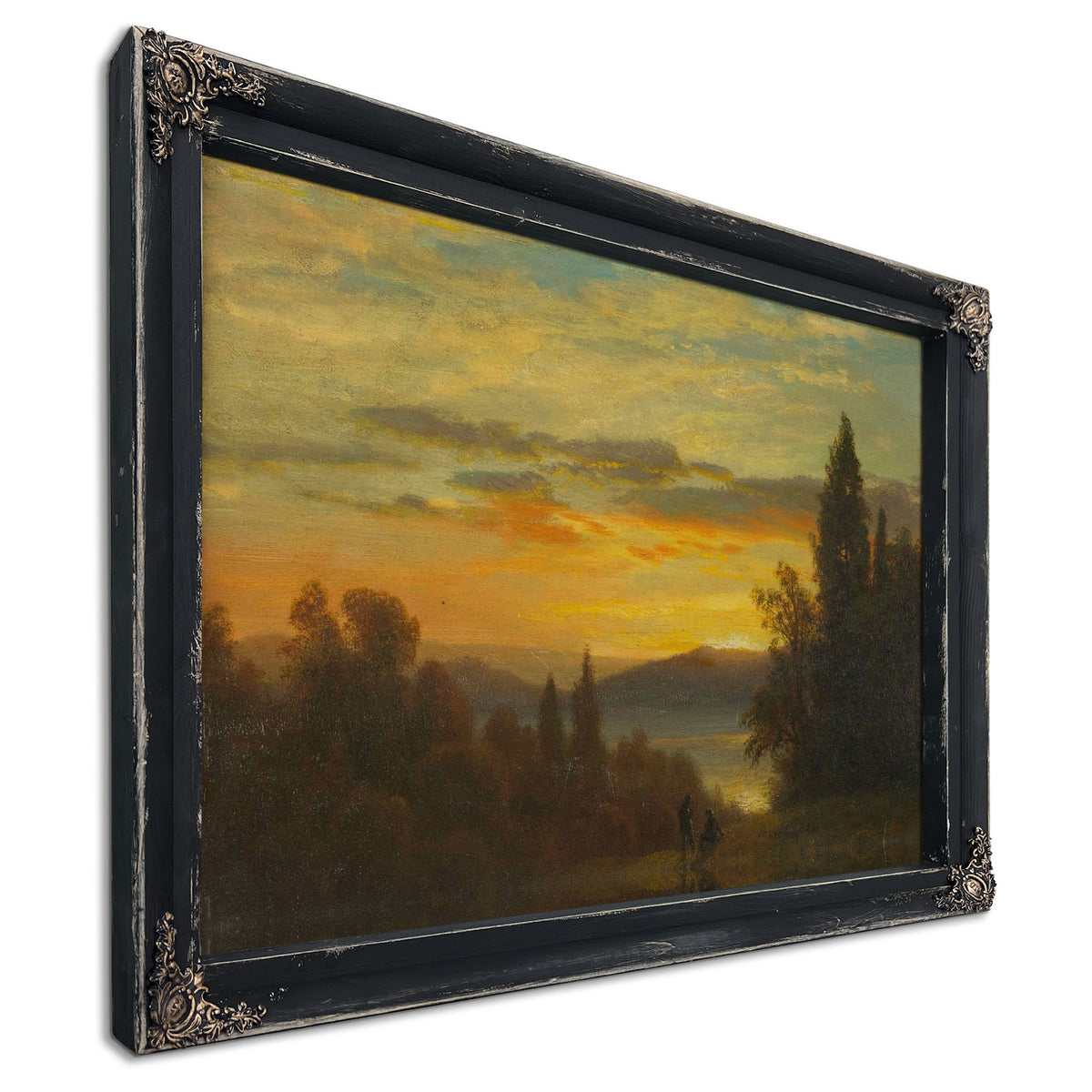 On Hudson River Near Irvington 1866 By Albert Bierstadt