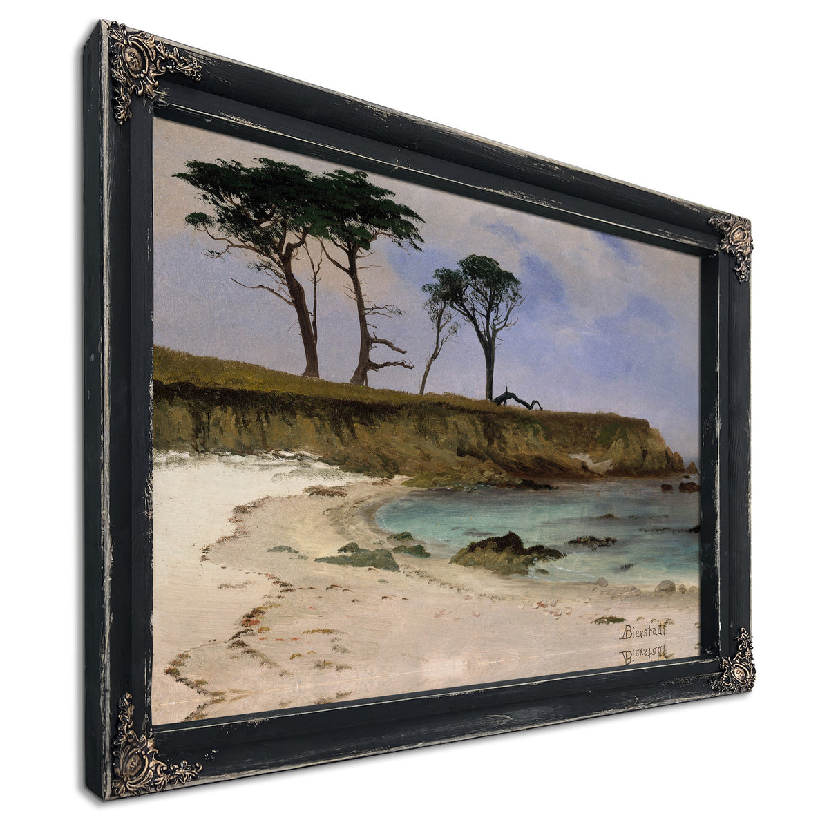 Sea Cove Ca 188090 By Albert Bierstadt