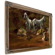 Study Wild Horses By Albert Bierstadt