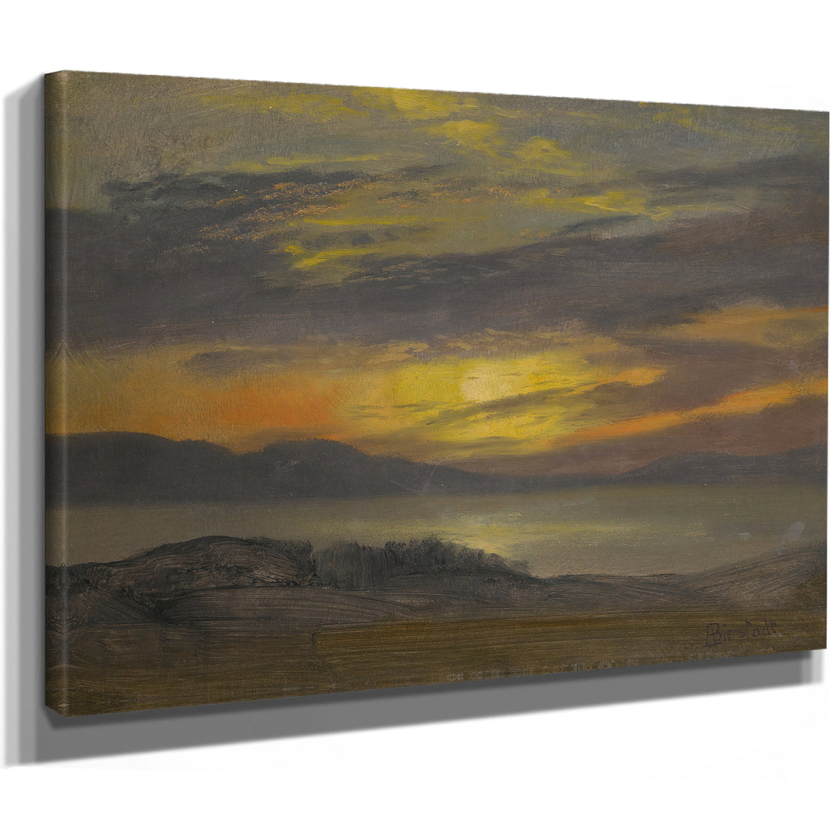 Sunset By Albert Bierstadt
