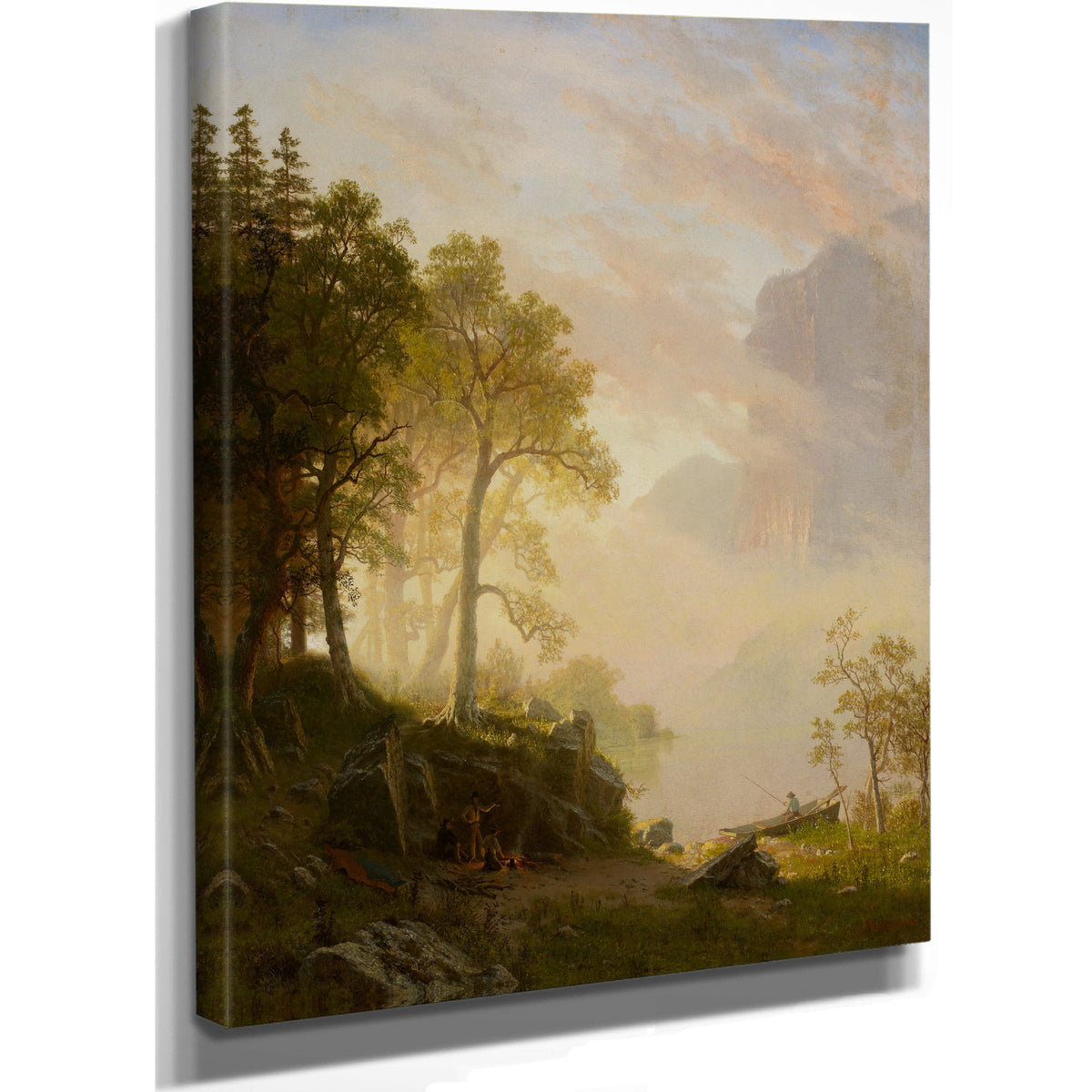 The Merced River Yosemite 1868 By Albert Bierstadt