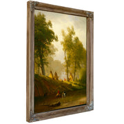 The Wolf River Kansas Ca 1859 By Albert Bierstadt