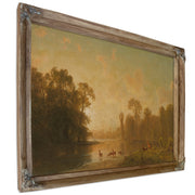 Twilight Deer By Albert Bierstadt