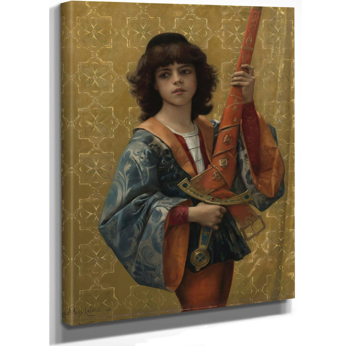 A Page 1881 By Alexandre Cabanel