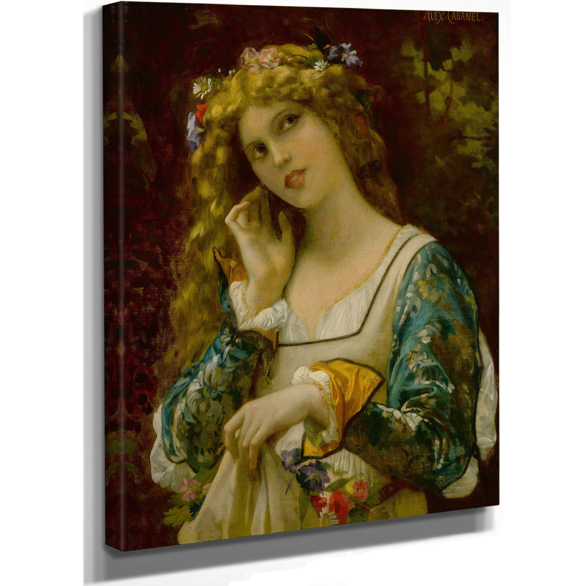 Ecoutant la Voix Decho By Alexandre Cabanel