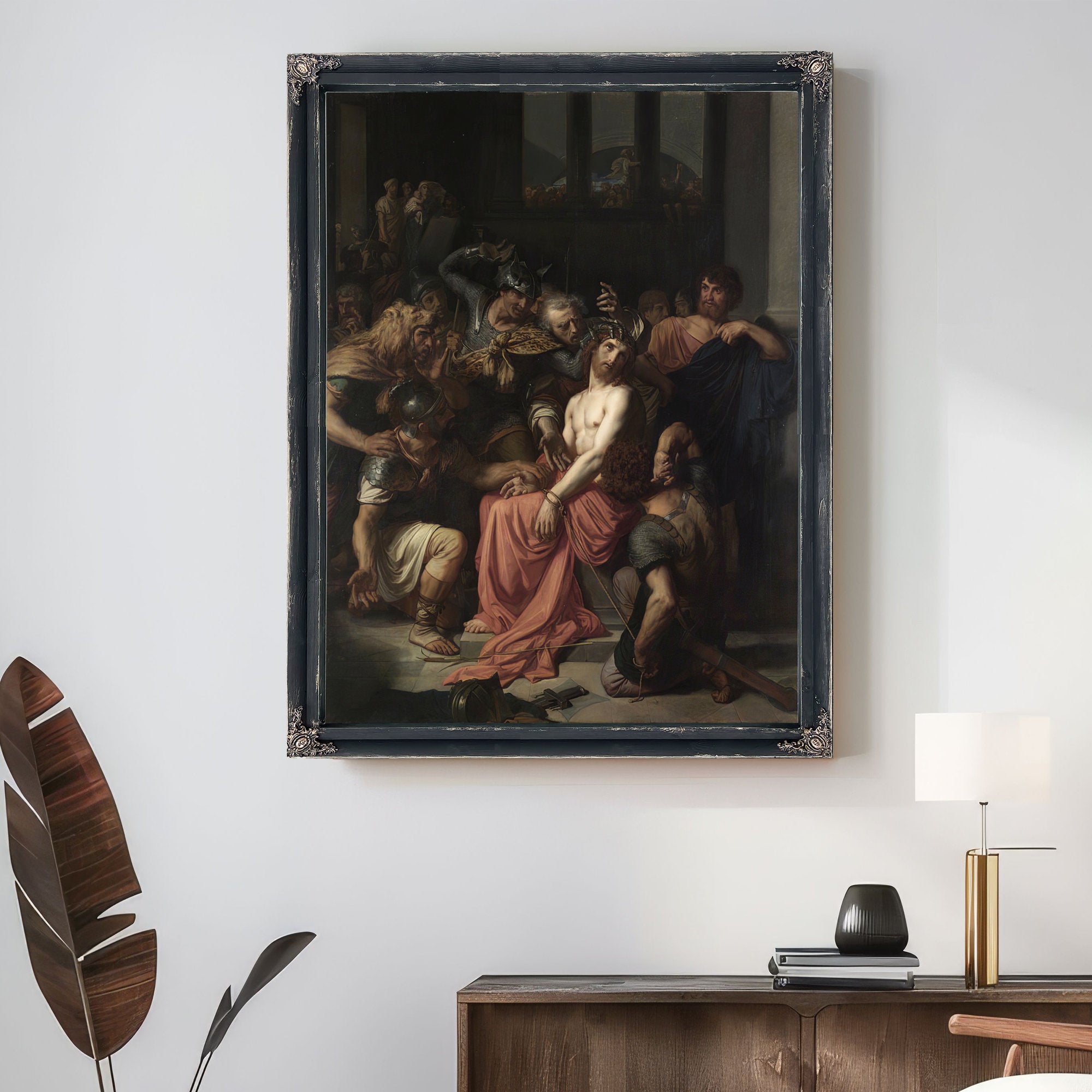 Jesus Dans le Pretoire 1845 By Alexandre Cabanel