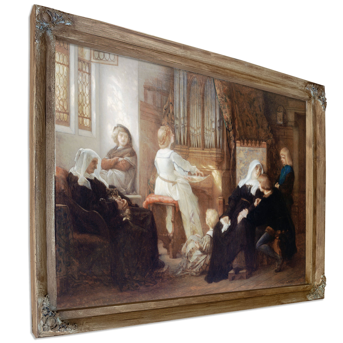La Veuve du Maitre de Chapelle 1859 By Alexandre Cabanel
