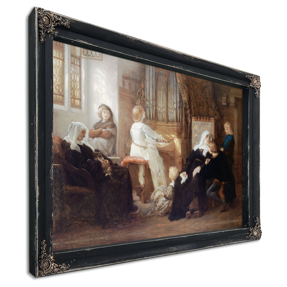La Veuve du Maitre de Chapelle 1859 By Alexandre Cabanel
