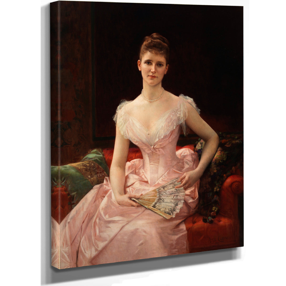 Olivia Peyton Murray Cutting Wife By Alexandre Cabanel