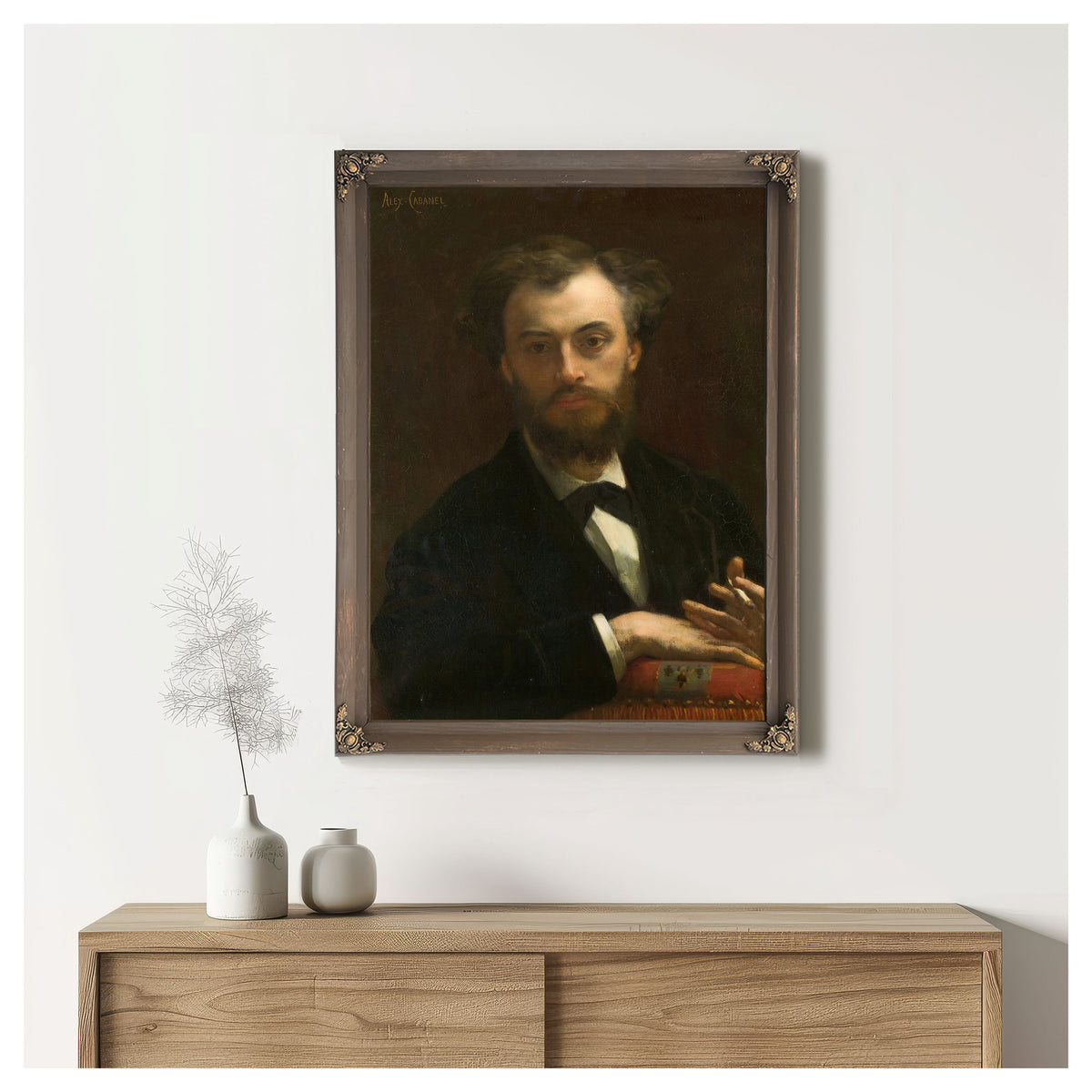 Portrait de Pierre Cabanel 1883 By Alexandre Cabanel