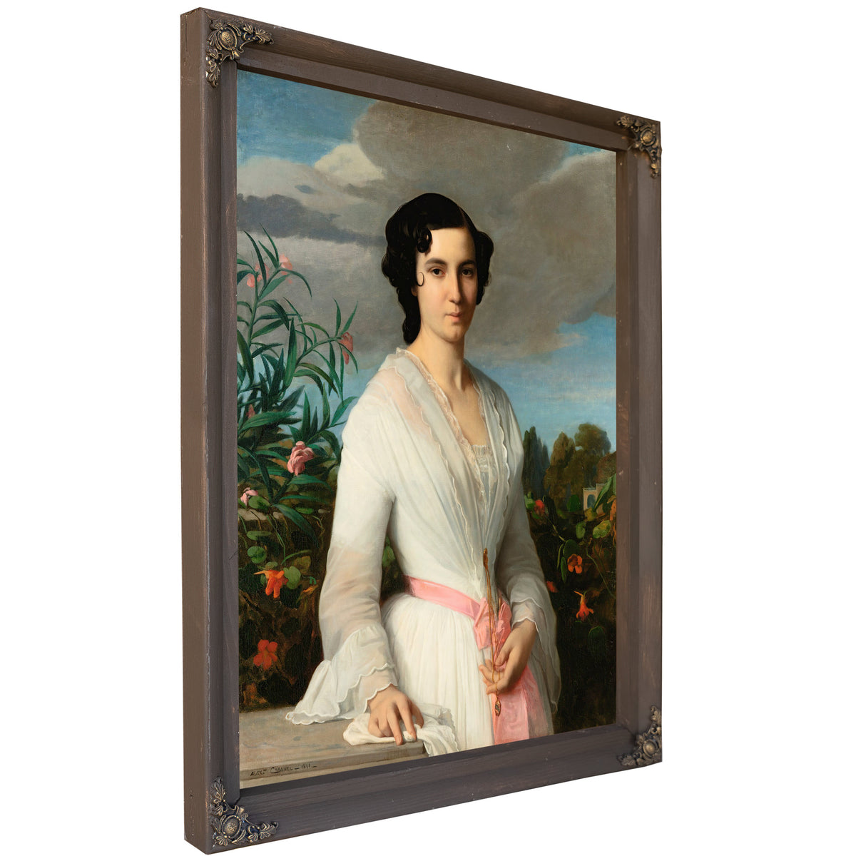 Portrait Mademoiselle Louise Mares By Alexandre Cabanel