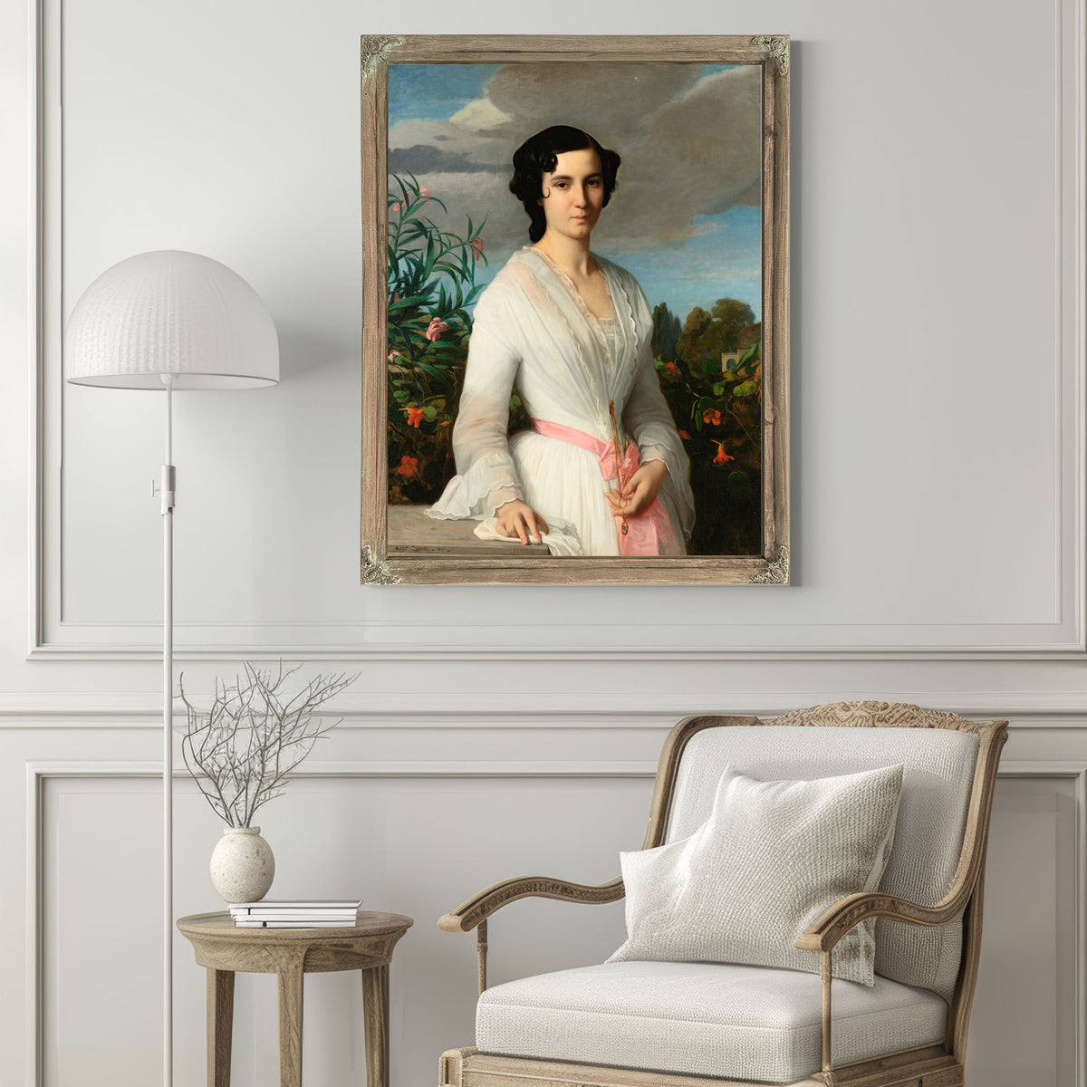 Portrait Mademoiselle Louise Mares By Alexandre Cabanel
