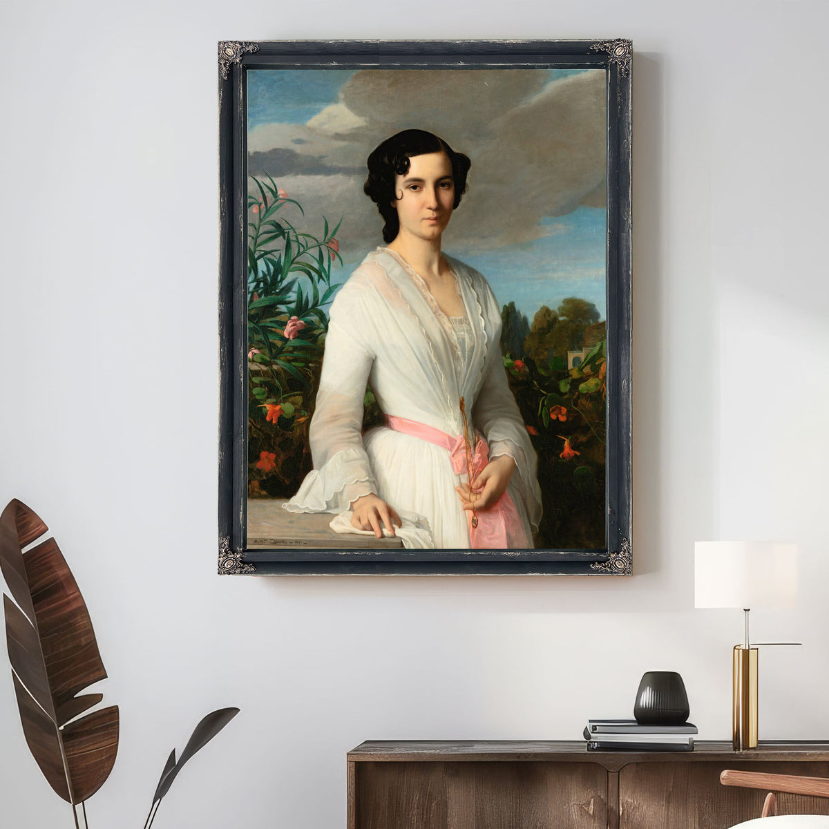 Portrait Mademoiselle Louise Mares By Alexandre Cabanel