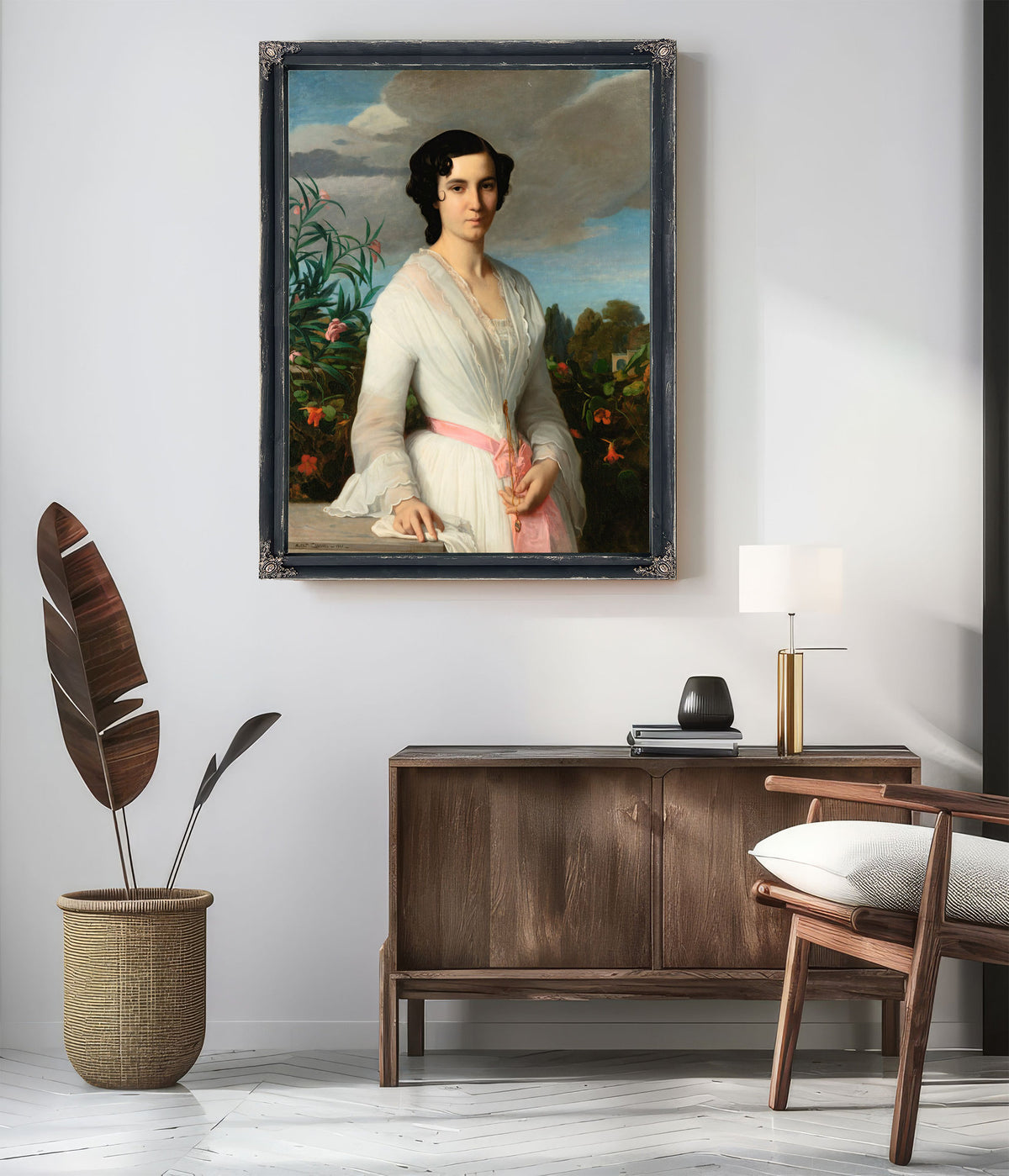 Portrait Mademoiselle Louise Mares By Alexandre Cabanel