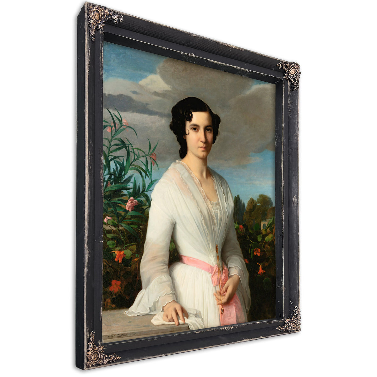 Portrait Mademoiselle Louise Mares By Alexandre Cabanel