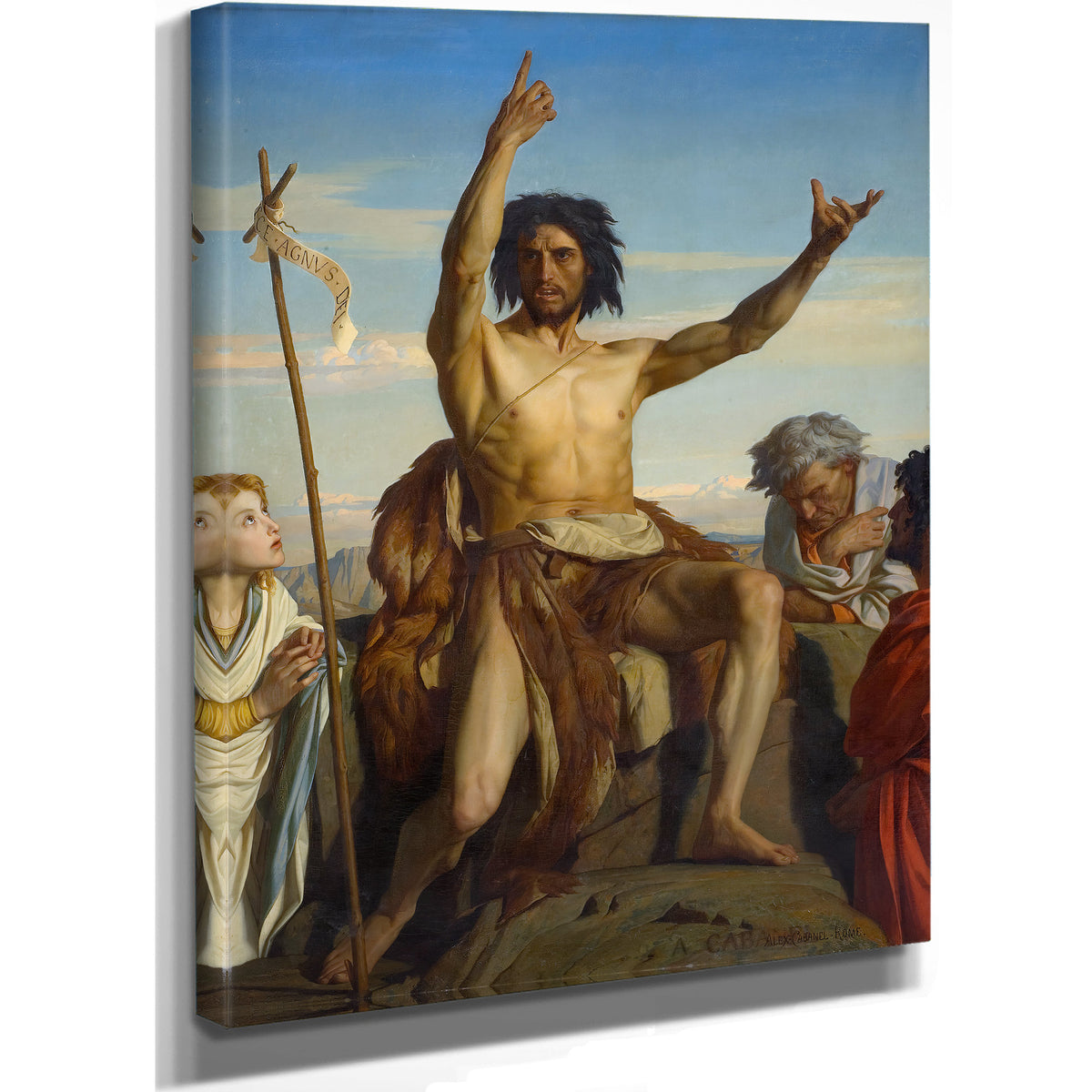 Saint Jean Baptiste 1849 By Alexandre Cabanel