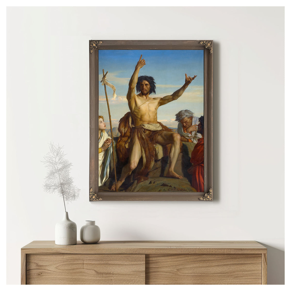 Saint Jean Baptiste 1849 By Alexandre Cabanel