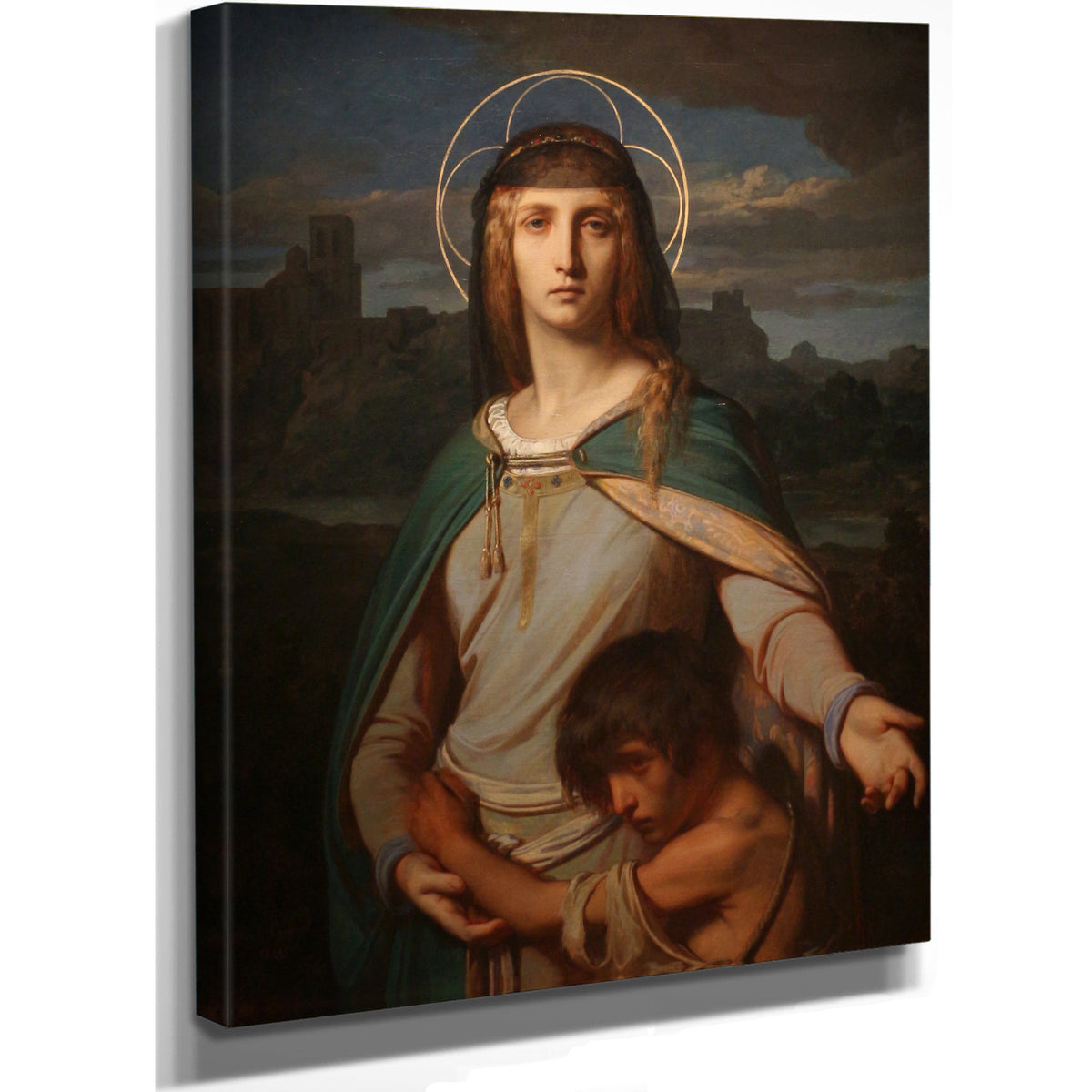 Saint Monica a Landscape By Alexandre Cabanel
