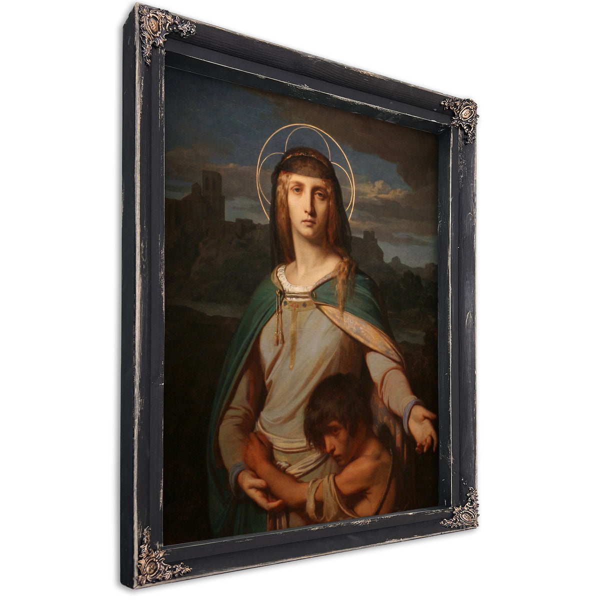 Saint Monica a Landscape By Alexandre Cabanel