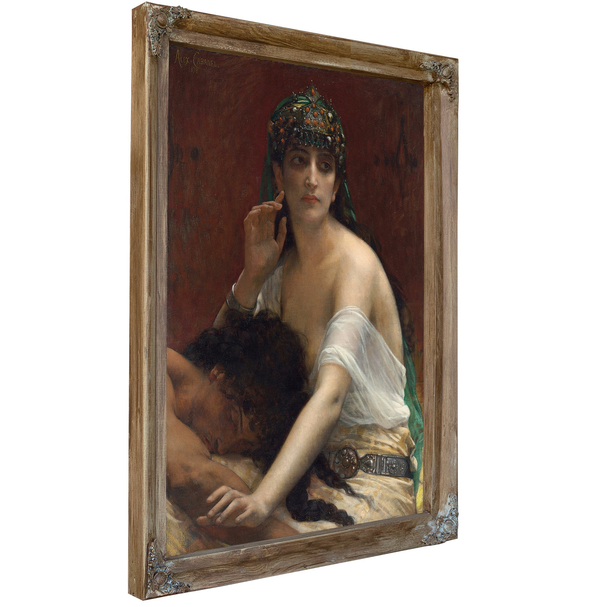 Samson Delilah 1878 By Alexandre Cabanel