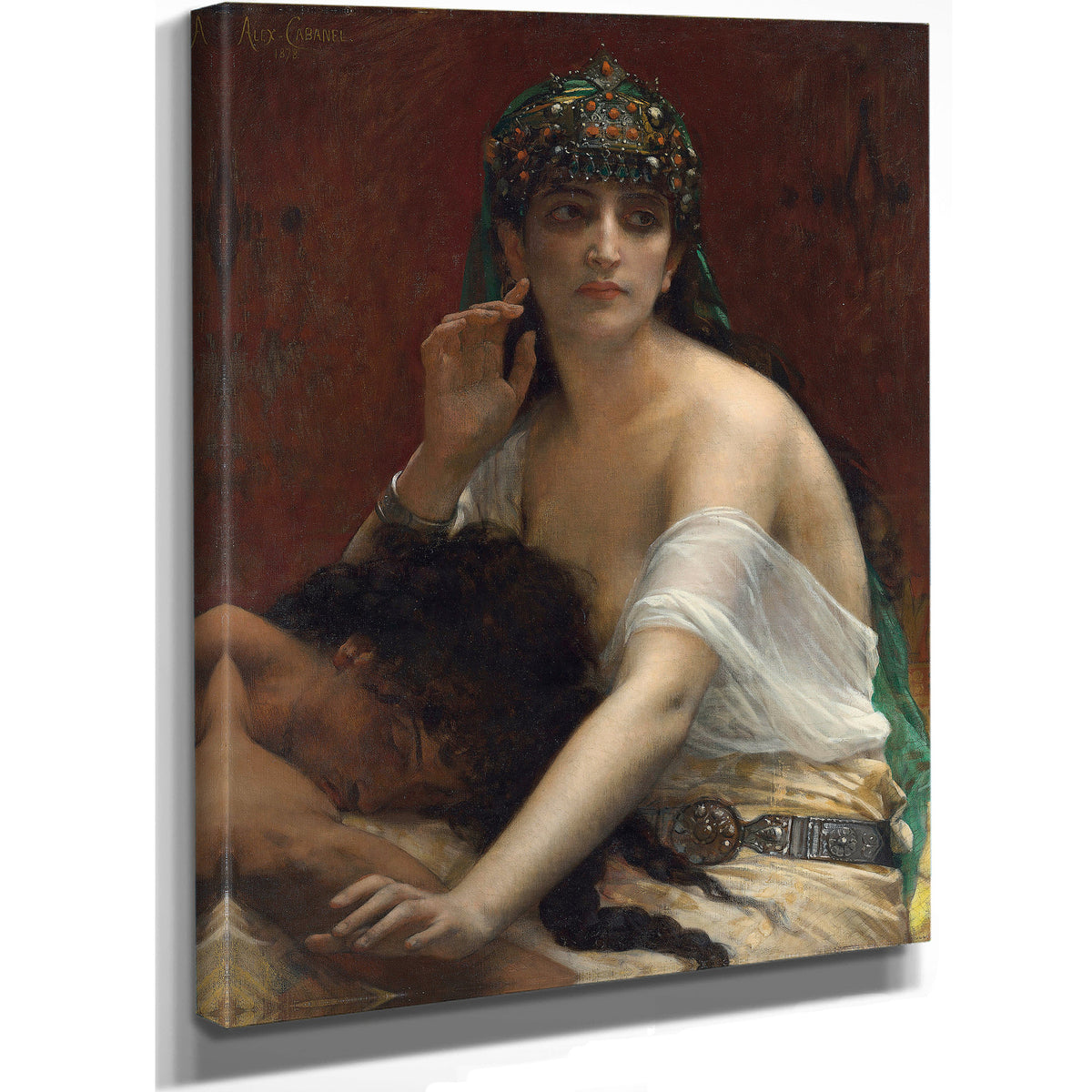 Samson Delilah 1878 By Alexandre Cabanel