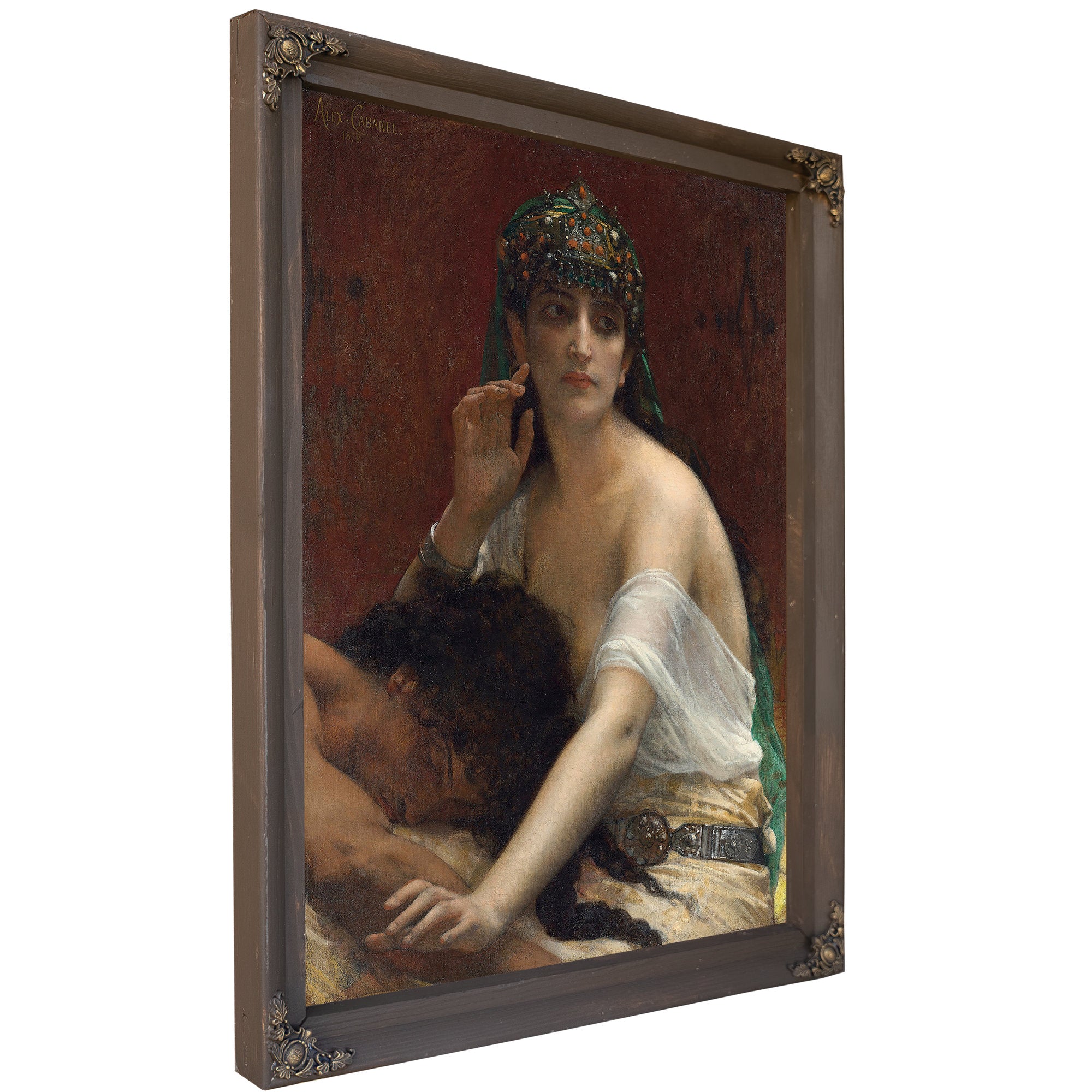 Samson Delilah 1878 By Alexandre Cabanel