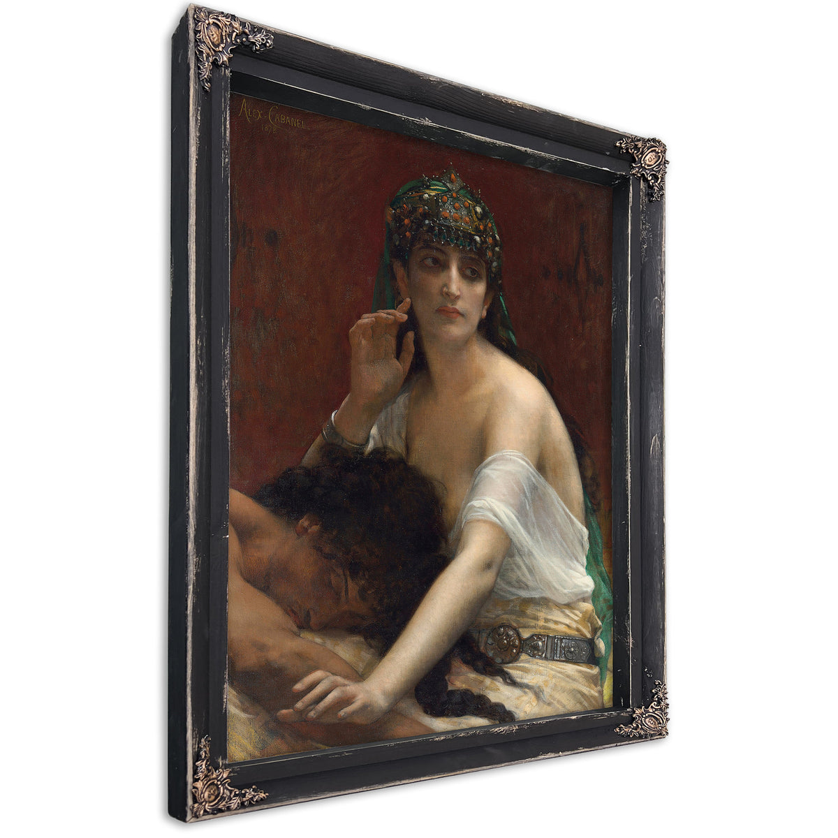 Samson Delilah 1878 By Alexandre Cabanel