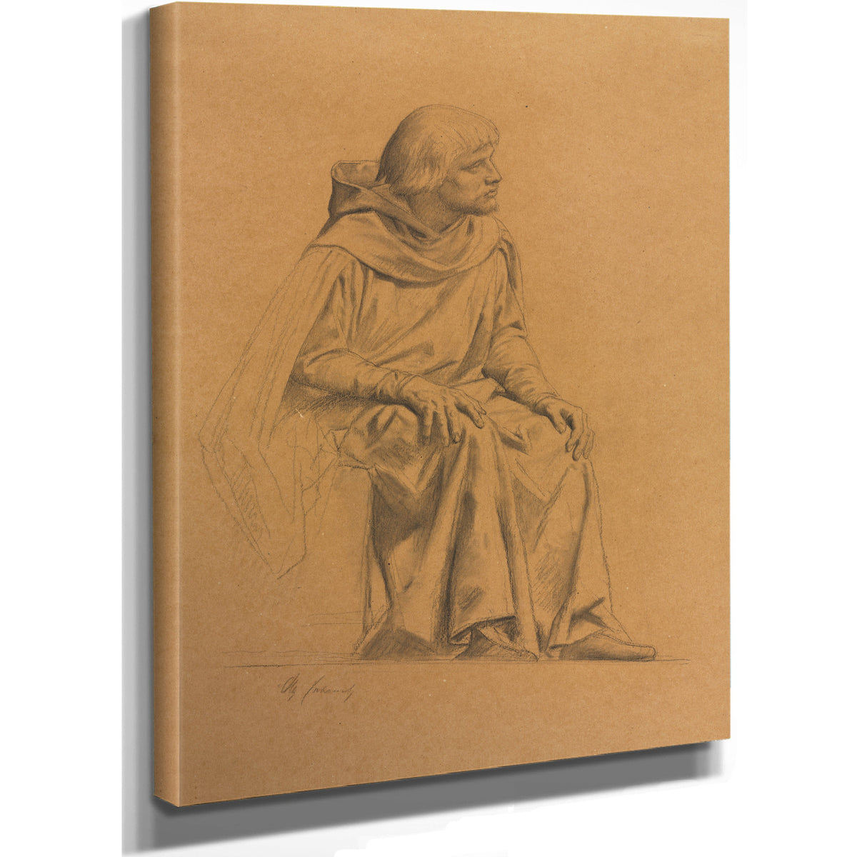 St Louis Pendant la Justice C 1875 By Alexandre Cabanel