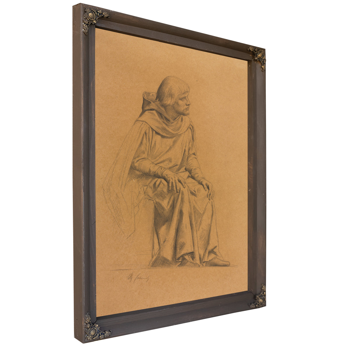 St Louis Pendant la Justice C 1875 By Alexandre Cabanel