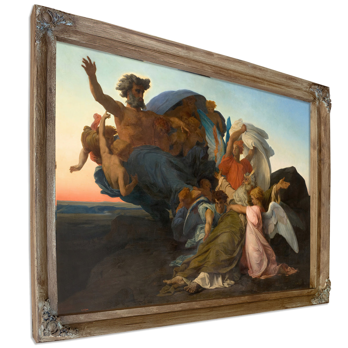 The Death Moses 1850 By Alexandre Cabanel