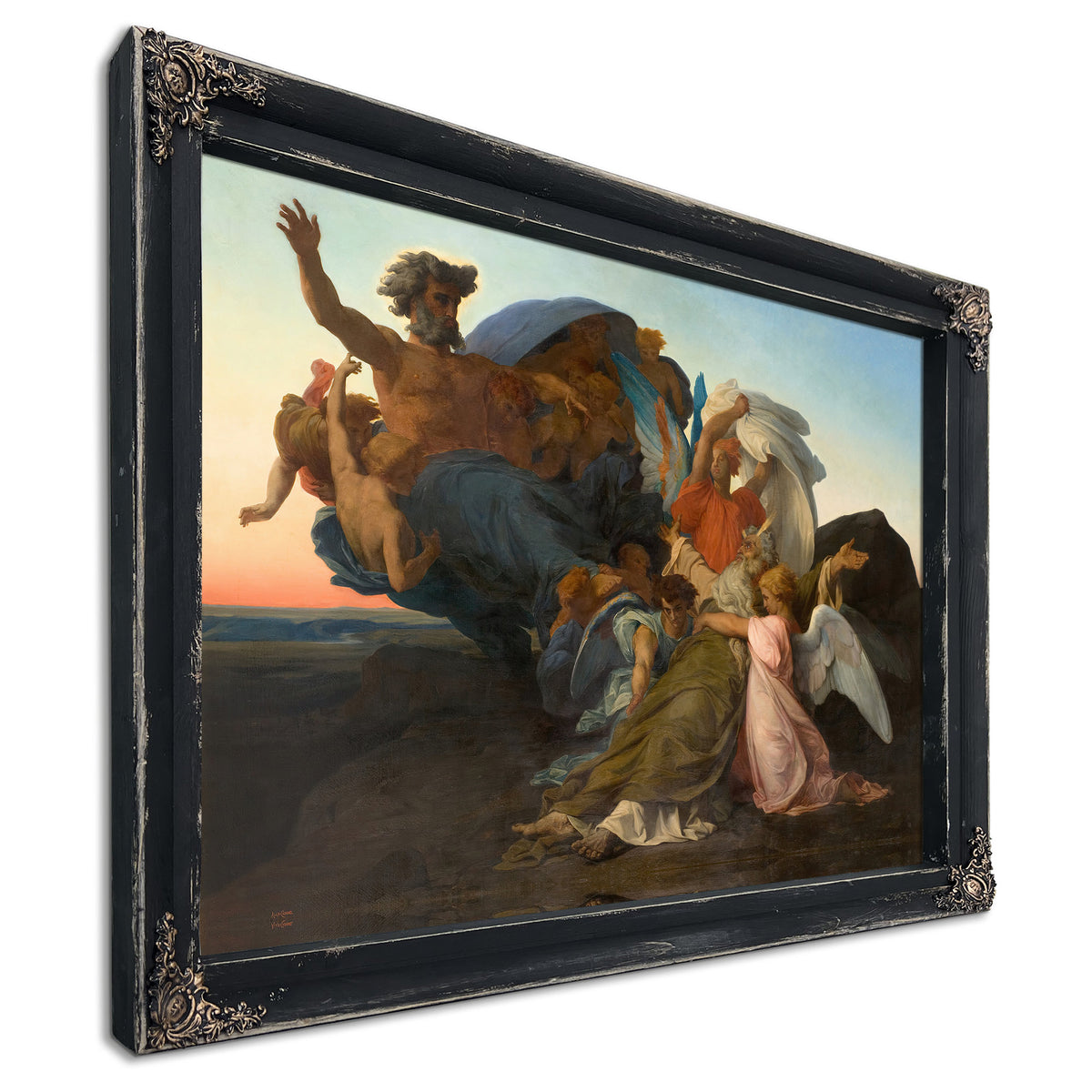 The Death Moses 1850 By Alexandre Cabanel
