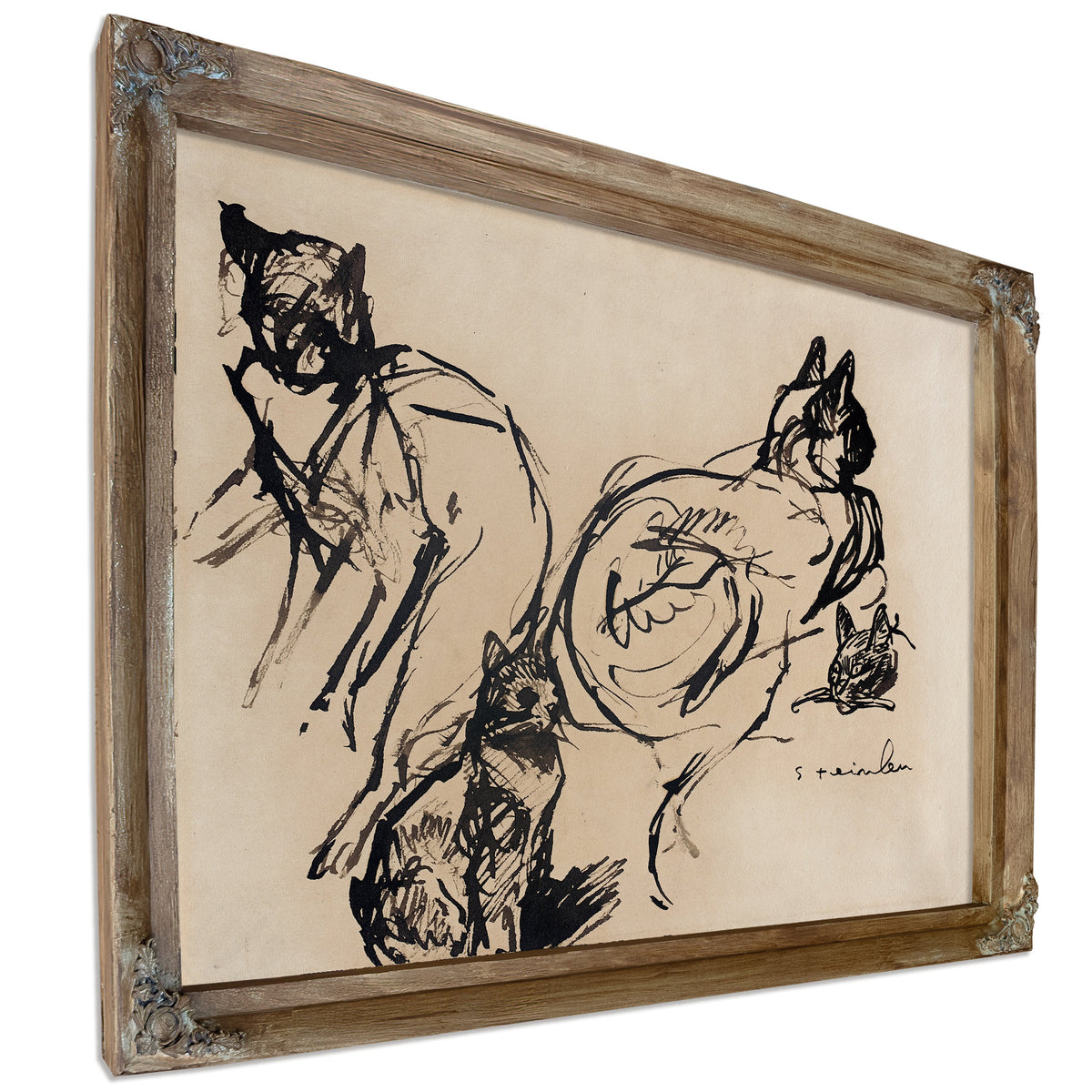 Cats Th Th Century By Alexandre Steinlen