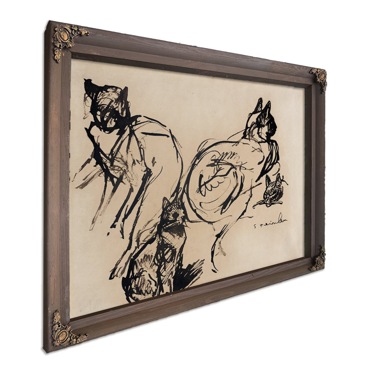 Cats Th Th Century By Alexandre Steinlen