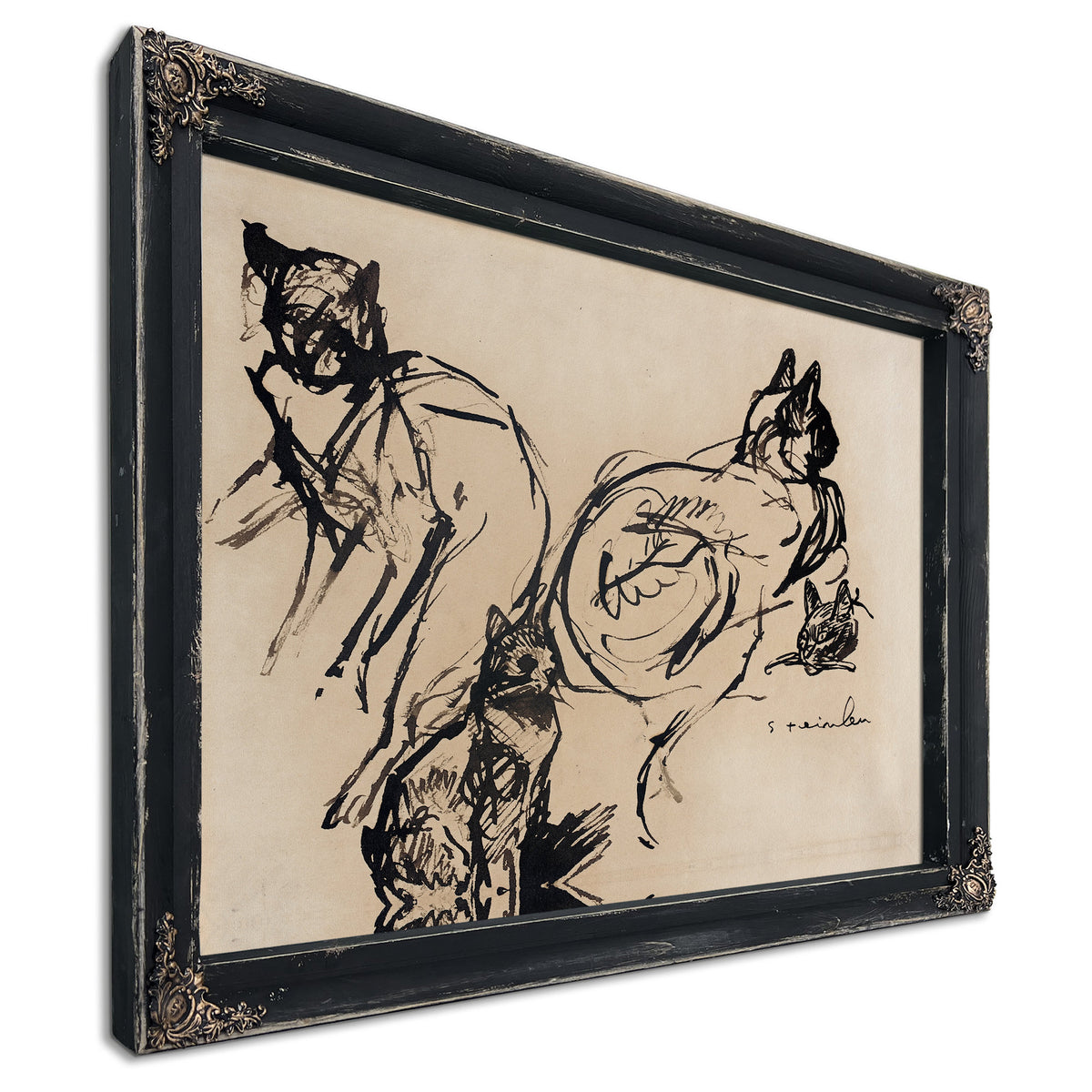 Cats Th Th Century By Alexandre Steinlen